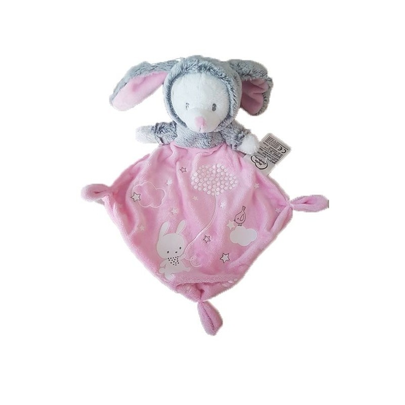 Doudou Mots D Enfants Ours Rose D Guis En Lapin Plat Luminescent