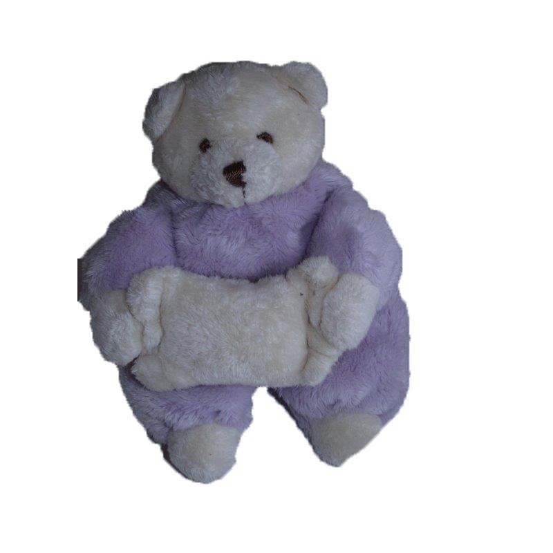 Accueil Gipsy doudou Gipsy Ours Violet  Hochet