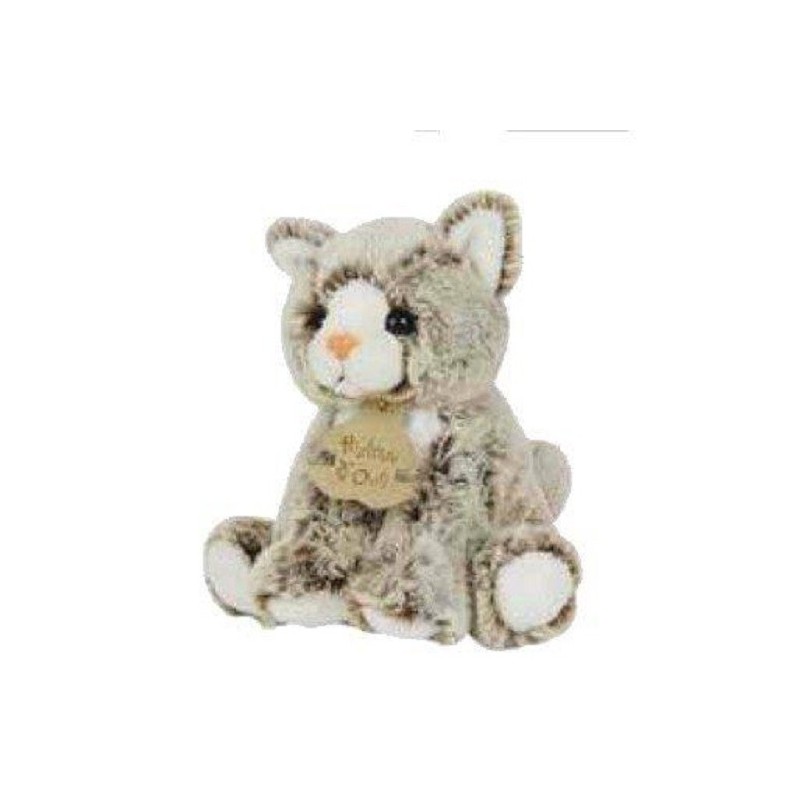 Accueil Histoire d'ours doudou Histoire d'ours Chat Gris HO2233 15CMS Z'animoos Pantin