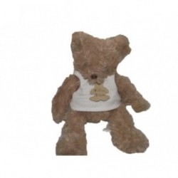 Accueil Histoire d'ours doudou Histoire d'ours Ours Marron tee -shirt blanc a habiller HO1150 Pantin