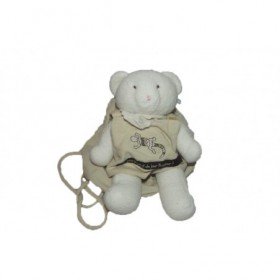 Accueil Histoire d'ours doudou Histoire d'ours Ours Blanc petit lezard dit bonjour sac Pantin