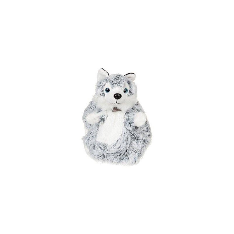 Accueil Histoire d'ours doudou Histoire d'ours Chien Gris HO2490 Husky Plat