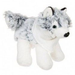 Accueil Histoire d'ours doudou Histoire d'ours Chien Gris PM 16cms HO2491 Husky Pantin