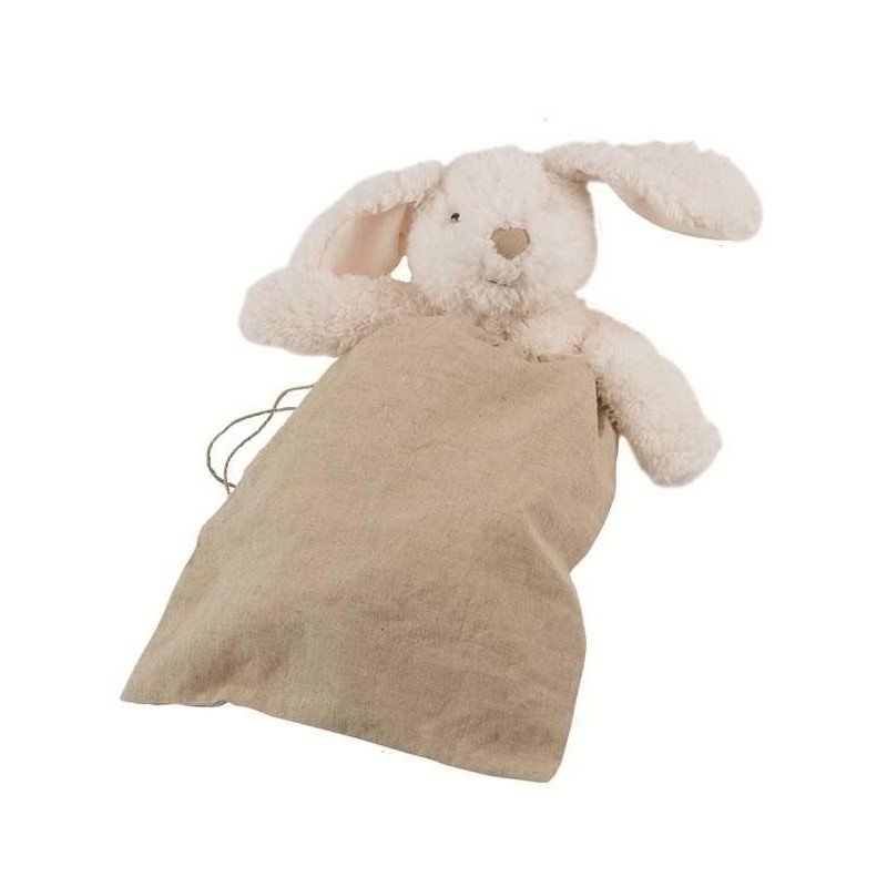 Accueil Histoire d'ours doudou Histoire d'ours Lapin Blanc GM 60cms HO1446 Nature Pantin