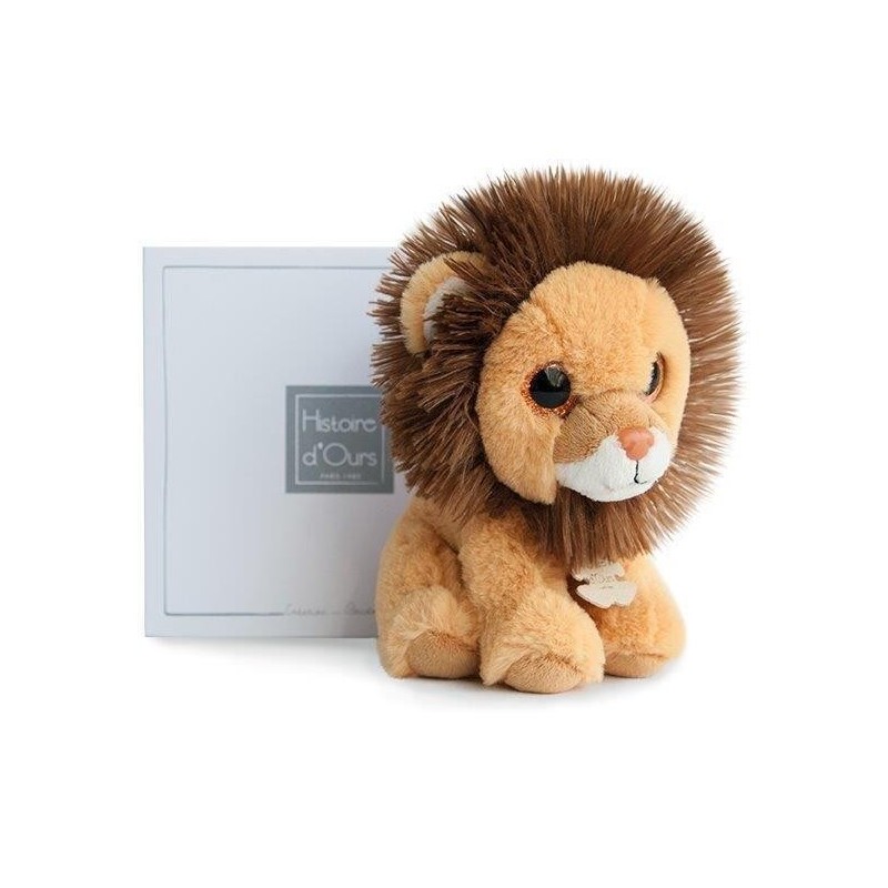 Accueil Histoire d'ours doudou Histoire d'ours Lion Jaune Savane 15cms HO2661 Peps Pantin