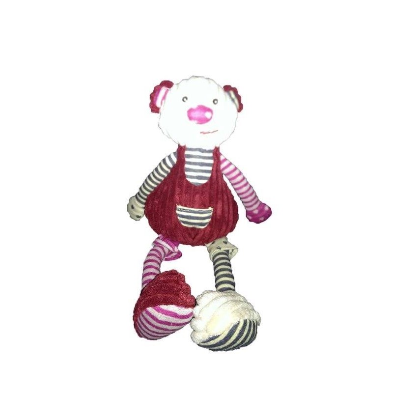 Accueil Histoire d'ours doudou Histoire d'ours Ours Rouge 32cms plus de medaillon Les Coteles Pantin