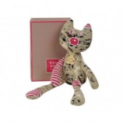 Accueil Histoire d'ours doudou Histoire d'ours Chat Rose HO2025 Bric a Brac Pantin
