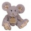 Accueil Histoire d'ours doudou Histoire d'ours Souris Gris 16cms HO2202 Alphabet Pantin