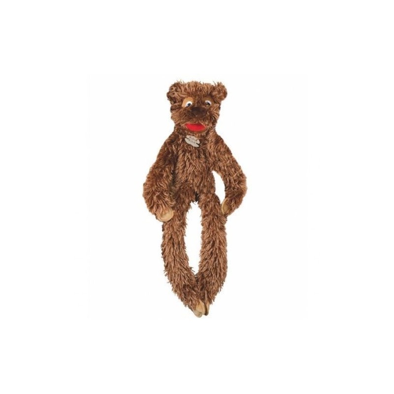 Accueil Histoire d'ours doudou Histoire d'ours Ours Marron Bras et Jambes Scratch 78cms HO2261 Piloo Piloo Marionnette