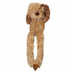 Accueil Histoire d'ours doudou Histoire d'ours Chien Marron miel Bras et Jambes Scratch 78cms HO2259 Piloo Piloo Marionnette