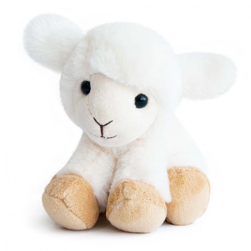 Accueil Histoire d'ours doudou Histoire d'ours Mouton Beige 20cms HO2546 La Ferme Pantin