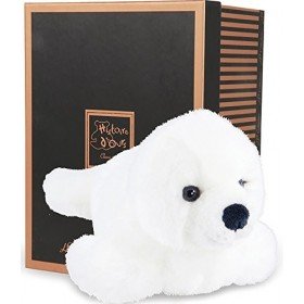 Accueil Histoire d'ours doudou Histoire d'ours Phoque Blanc 25cms HO2301 Les Authentiques Pantin