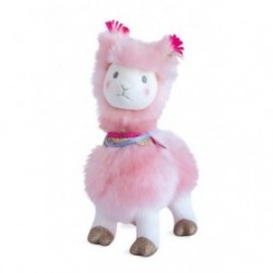 Accueil Histoire d'ours doudou Histoire d'ours Lama Rose 30cms Ici et d'Ailleurs Pantin