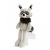 Accueil Histoire d'ours doudou Histoire d'ours Raton Laveur Gris 30cms Glitter Pantin