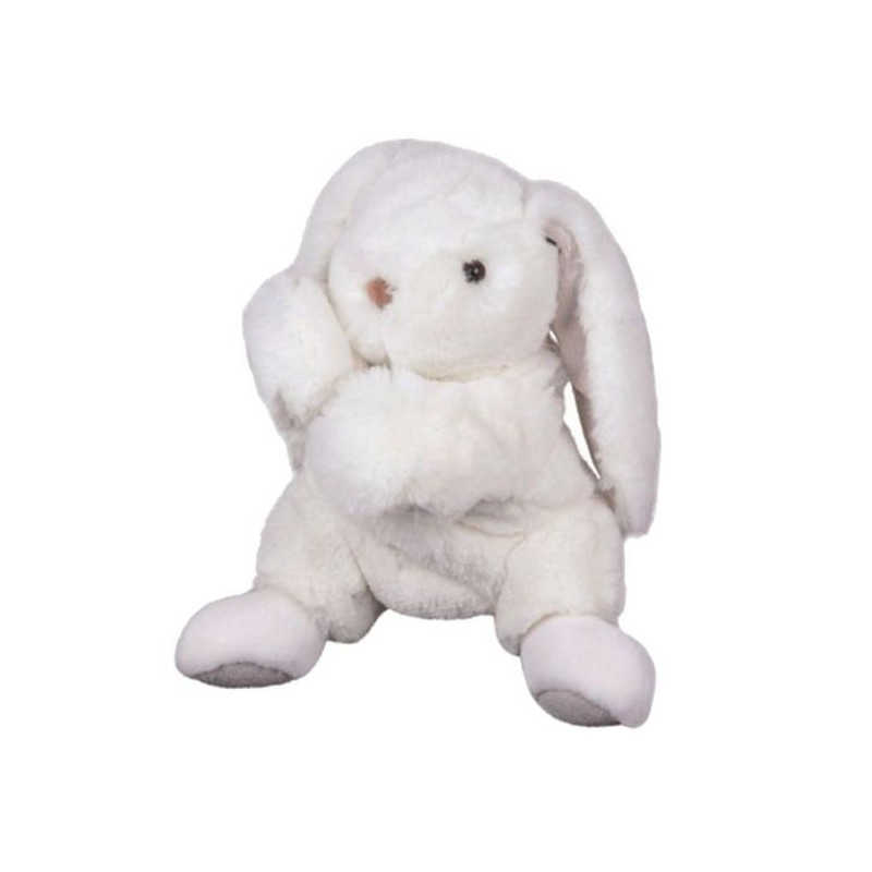 Accueil Histoire d'ours doudou Histoire d'ours Lapin Blanc Alaska HO2424 Signature marionnette