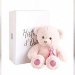 Accueil Histoire d'ours doudou Histoire d'ours Ours Rose Sorbet HO2806 Charms Pantin