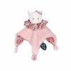 Accueil Doudou et Compagnie Doudou et Compagnie chat les petits futés liberty rose