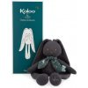 Accueil Kaloo Doudou Kaloo Lapin Gris Violine 25 cm pantin - Lapinoo