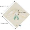 Accueil Kaloo Doudou Kaloo Lapin créme plat - Lapinoo