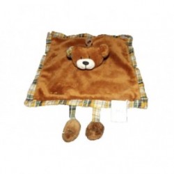 Accueil Doudou et Compagnie doudou Doudou et compagnie Ours Marron plat et jambes plat