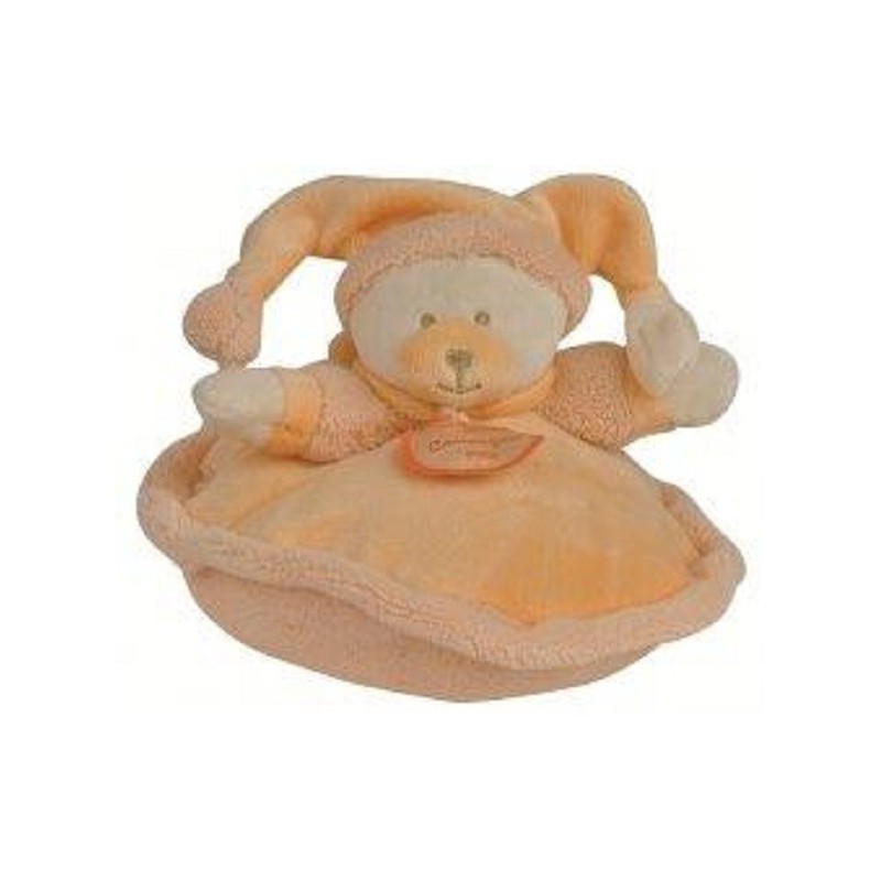 Accueil Doudou et Compagnie doudou Doudou et compagnie Ours Orange Dc2080 Macaron Musical