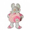 Accueil Doudou et Compagnie doudou Doudou et compagnie Souris Rose cape rose et vert Leonie Pantin