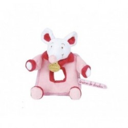 Accueil Doudou et Compagnie doudou Doudou et compagnie Souris Rouge DC2278 Graine de Doudou Hochet