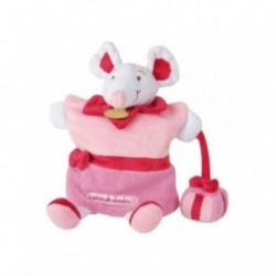 Accueil Doudou et Compagnie doudou Doudou et compagnie Souris Rose DC2191 Graine de Doudou Marionnette