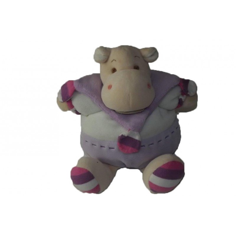 Accueil Doudou et Compagnie doudou Doudou et compagnie Hippo Violet Z'animoos Pantin