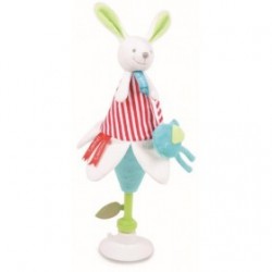 Accueil Doudou et Compagnie doudou Doudou et compagnie Lapin Blanc DC2675 Les Cache Cache Marionnette