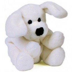 Accueil Doudou et Compagnie doudou Doudou et compagnie Chien Blanc Pilou DC1274 Taille 16cm Pilou Pantin