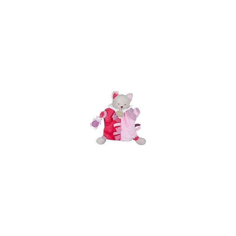 Accueil Doudou et Compagnie doudou Doudou et compagnie Chat Rose DC2349 Les Etiquettes Marionnette