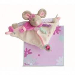 Accueil Doudou et Compagnie doudou Doudou et compagnie Souris Blanc DC2978 Pearly plat