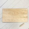 JJB  Plateau en bois à tracer l'alphabet