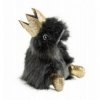 Accueil Doudou et Compagnie doudou Doudou et compagnie Canard Noir Roi doré Petit modele 18 cms Coin Coin Pantin