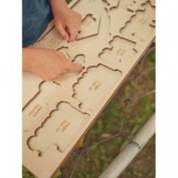 JJB  Stuka Puka Puzzle en Bois les Vehicules