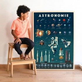 JJB  Poppik Poster en 49 Stickers sur l'Astronomie