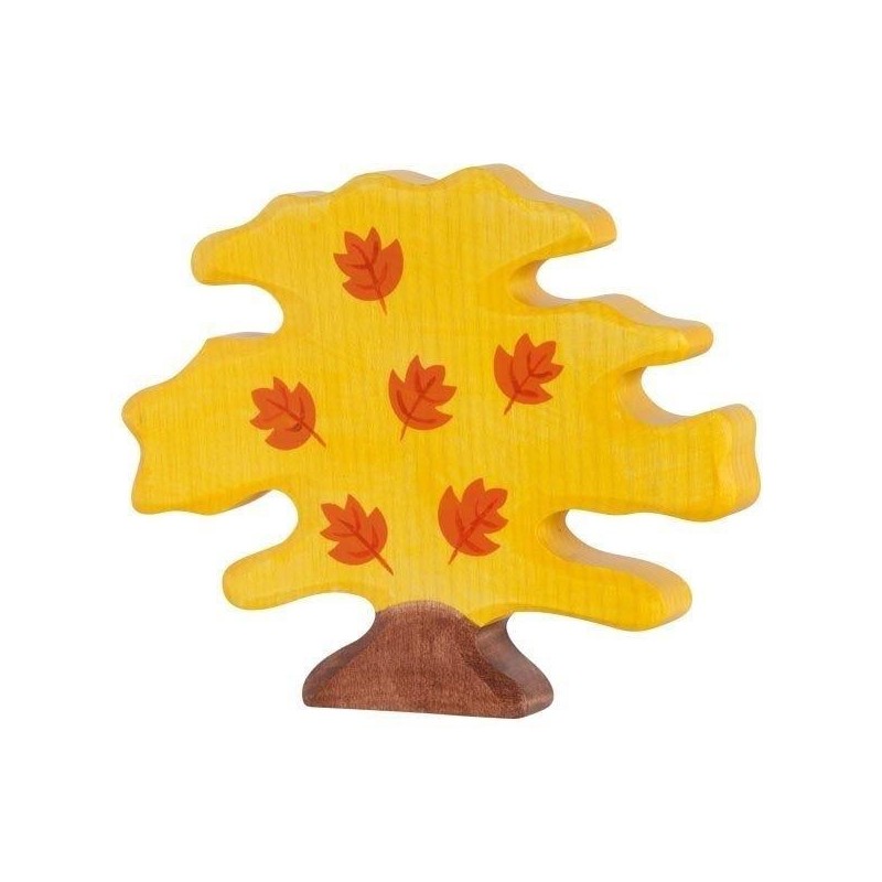 JJB  Figurine en Bois Holztiger arbre l'Erable