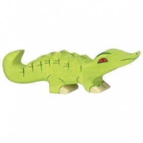 JJB  Holztiger Figurine en Bois le Crocodile P modéle