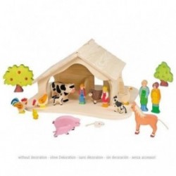 JJB  Holztiger Maison ferme en Bois