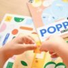 JJB  Poppik 6 cartes des animaux 96 Stickers Gommettes