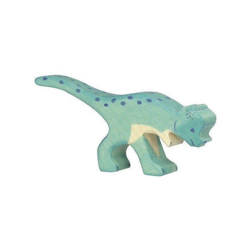 JJB  Figurine en Bois Holztiger Dinosaure Pachycephalosaurus