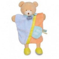 Accueil Doudou et Compagnie doudou Doudou et compagnie Ours Orange Ding Dong Bleu DC2784 Les Petits Secret Marionnette