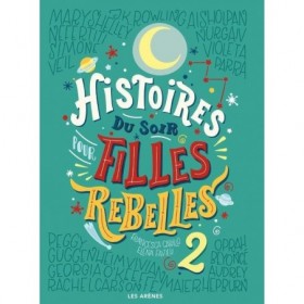 JJB Les Arenes Livre - Histoires du soir pour filles rebelles Tome II