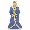 JJB  Figurine en Bois Holztiger le Roi