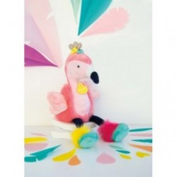 Accueil Doudou et Compagnie doudou Doudou et compagnie Flamant Rose Rose 30 cm DC3283 Tropicool Pantin