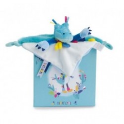 Accueil Doudou et Compagnie doudou Doudou et compagnie Crocodile Turquoise 22 cm DC3287 Tropicool Plat