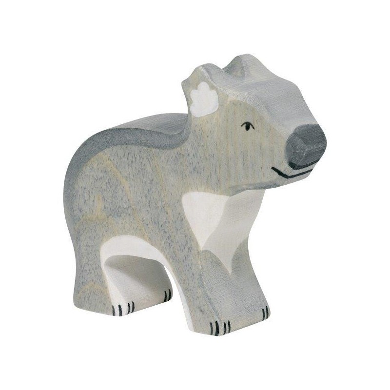 JJB  Figurine en Bois Holztiger le Koala