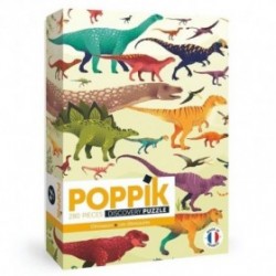 JJB  Poppik puzzle Les Dinosaures 280 piéces