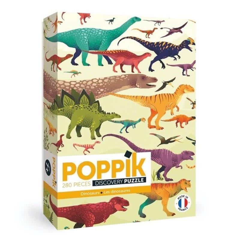 JJB  Poppik puzzle Les Dinosaures 280 piéces